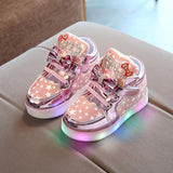 ToddlerBaby Fashion Sneakers Star Luminous Child Casual Colorful Light Shoes