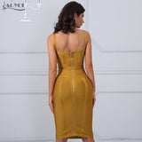 Adyce Clothing Women Summer Bandage Dress 2019 Sexy Celebrity Party Dress Nightclub Spaghetti Strap Bodycon Club Dress Vestidos
