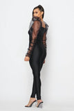 Puff Sleeves Jumpsuit - shopwishi 