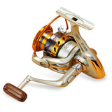 Yumoshi EF1000-7000 12BB 5.2:1 heavy metal
 rotatable Fishing Reels Fly Wheel For Fresh/ Salt Water