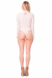 SOLID CHOKER BODYSUIT