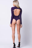 DOUBLE LAYERED SELF TIE BODYSUIT