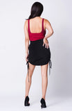 SLEEVELESS SOLID RIB BODYSUIT
