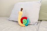 Snail baby rattle