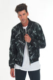 BOLT BOMBER JACKET- BLACK