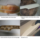 Beige Car Front Door Panel Armrest Cover For Honda