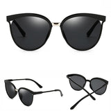 Cat Eye Brand Designer Sunglasses Women Luxury Plastic Sunglasses