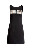 A-Line Print Detail Dress