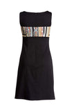 A-Line Print Detail Dress