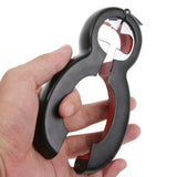 6 in 
 many
purpose Twist Bottle Opener, All in One Jar Gripper Can Wine Beer Lid Twist Off Jar Opener Claw