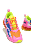BEAVER I AIN'T MAD SNEAKERS-PINK