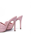 STITCH SQUARE STILETTO SANDAL-BLUSH