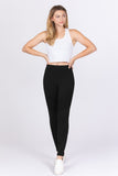 Pintuck Detail Ponte Pants