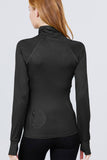 Women's Solid Workout Track Jacket