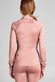 Women's Solid Workout Track Jacket