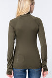 Women's Solid Workout Track Jacket