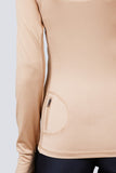Women's Solid Workout Track Jacket