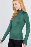 Women's Solid Workout Track Jacket