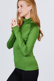 Women's Solid Workout Track Jacket