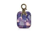 Camo Purple Premium Leather AirPods 1 & 2 Case Hook Series - shopwishi 