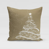 Golden Tree Pillow Cover
