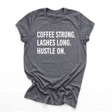 Coffee Strong Lashes Long Coffee Strong Unisex