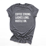 Coffee Strong Lashes Long Coffee Strong Unisex