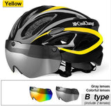 CoolChange Bicycle Helmet EPS Insect Net Road MTB Bike wind resistant
 Lenses Integrally-molded Cycling Casco Ciclismo