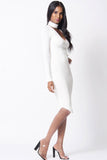 LONG SLEEVE CHOKER DRESS