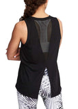 Women Gym Shirt Summer Yoga Tank Top Quick Dry Mesh Sport Vest Women Fitness Clothes Sleeveless Workout Shirt Running Sportswear