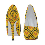 Women's Wakerlook Yellow High Heels