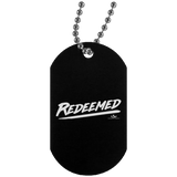 REDEEMED Silver Dog Tag