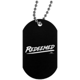 REDEEMED Silver Dog Tag
