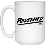 REDEEMED 15 oz. White Mug