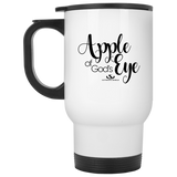 APPLE OF GOD'S EYE White Travel Mug