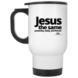 JESUS THE SAME YESTERDAY AND FOREVER White Travel