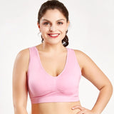 Sexy plus size Bras for Women Breathable Seamless Bra bh grote maat push up Bra Big size 120D Sport brassiere