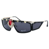 Fashion sunglasses Steak punk Unisex style Big Diamond Goggle UV400