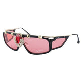 Fashion sunglasses Steak punk Unisex style Big Diamond Goggle UV400