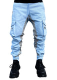 Men's casual pants European and American sports pants Amazon trousers multi-pocket overalls