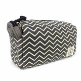Ellie Crossbody: Ash Chevron
