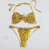 Enchanting Sexy Swimwear Women Leopard Print - shopwishi 