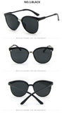 Cat Eye Brand Designer Sunglasses Women Luxury Plastic Sunglasses