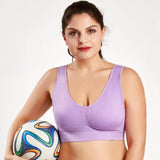 Sexy plus size Bras for Women Breathable Seamless Bra bh grote maat push up Bra Big size 120D Sport brassiere