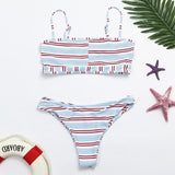 Fancinating Women Strip Bikini Swimsuit Bikini