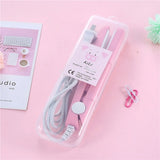 Fashion Electric Hair Straightener Iron Ceramic Mini Hair Curler
