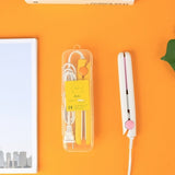 Fashion Electric Hair Straightener Iron Ceramic Mini Hair Curler