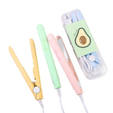 Fashion Electric Hair Straightener Iron Ceramic Mini Hair Curler