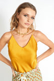 Feels Intimate 100% Silk V Neck Cami