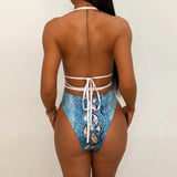 Flawless Women Shell Shape Bikini Solid Print
